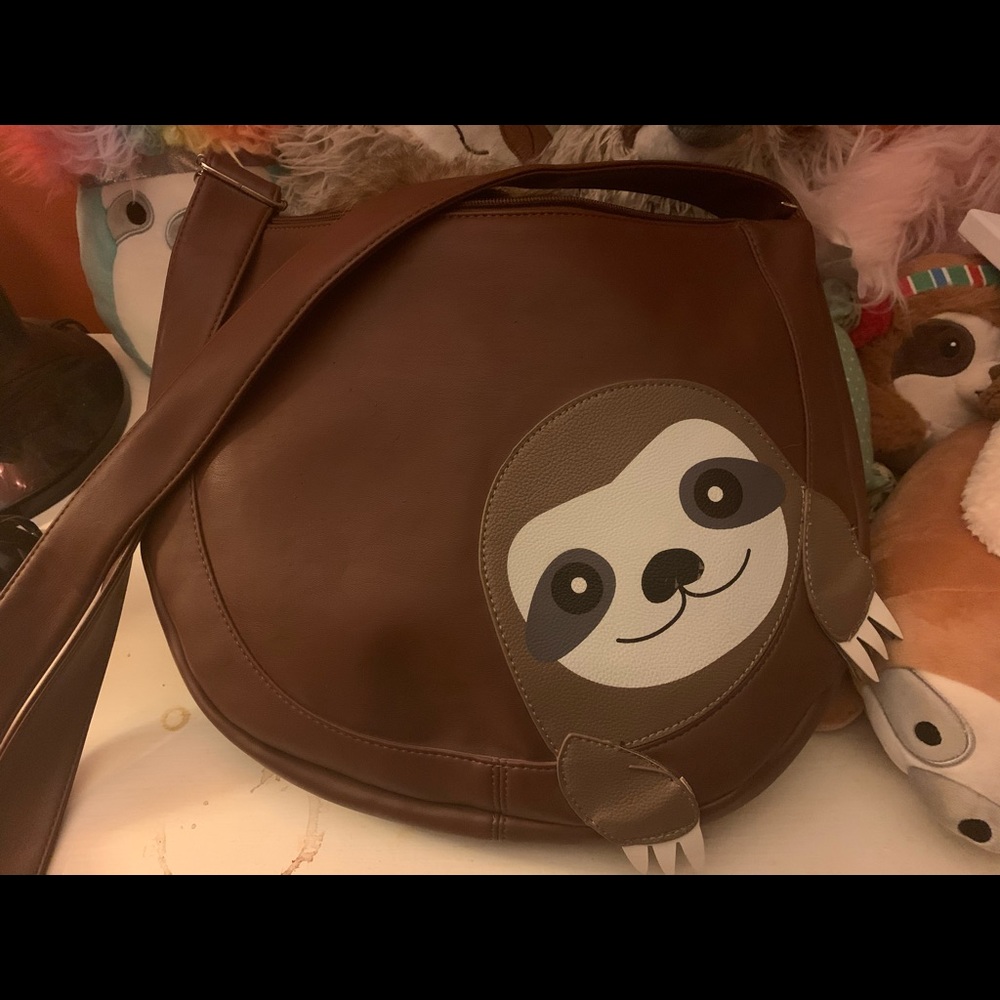 Sleepyville Critters sloth purse